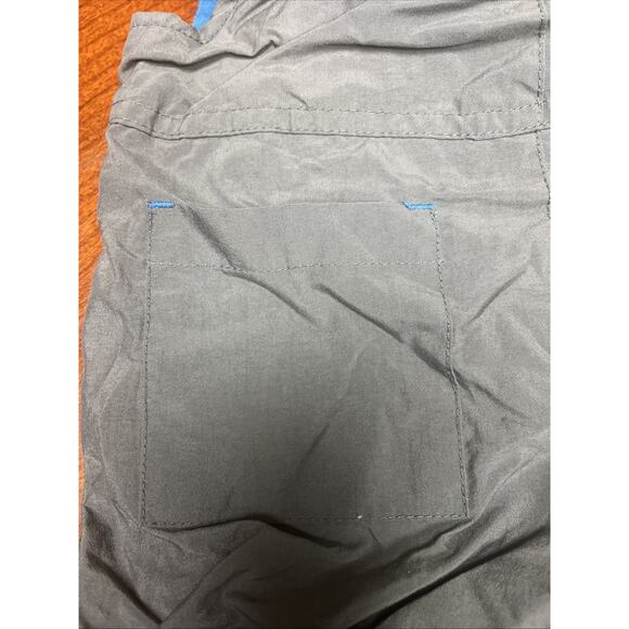 Vintage Oshkosh B’gosh Gray Polyester Lined Overalls Vestbak 12mo Authentic - Picture 9 of 10